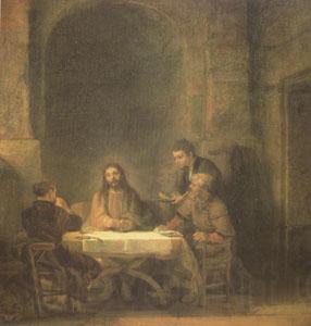REMBRANDT Harmenszoon van Rijn The Supper at Emmaus (mk05)